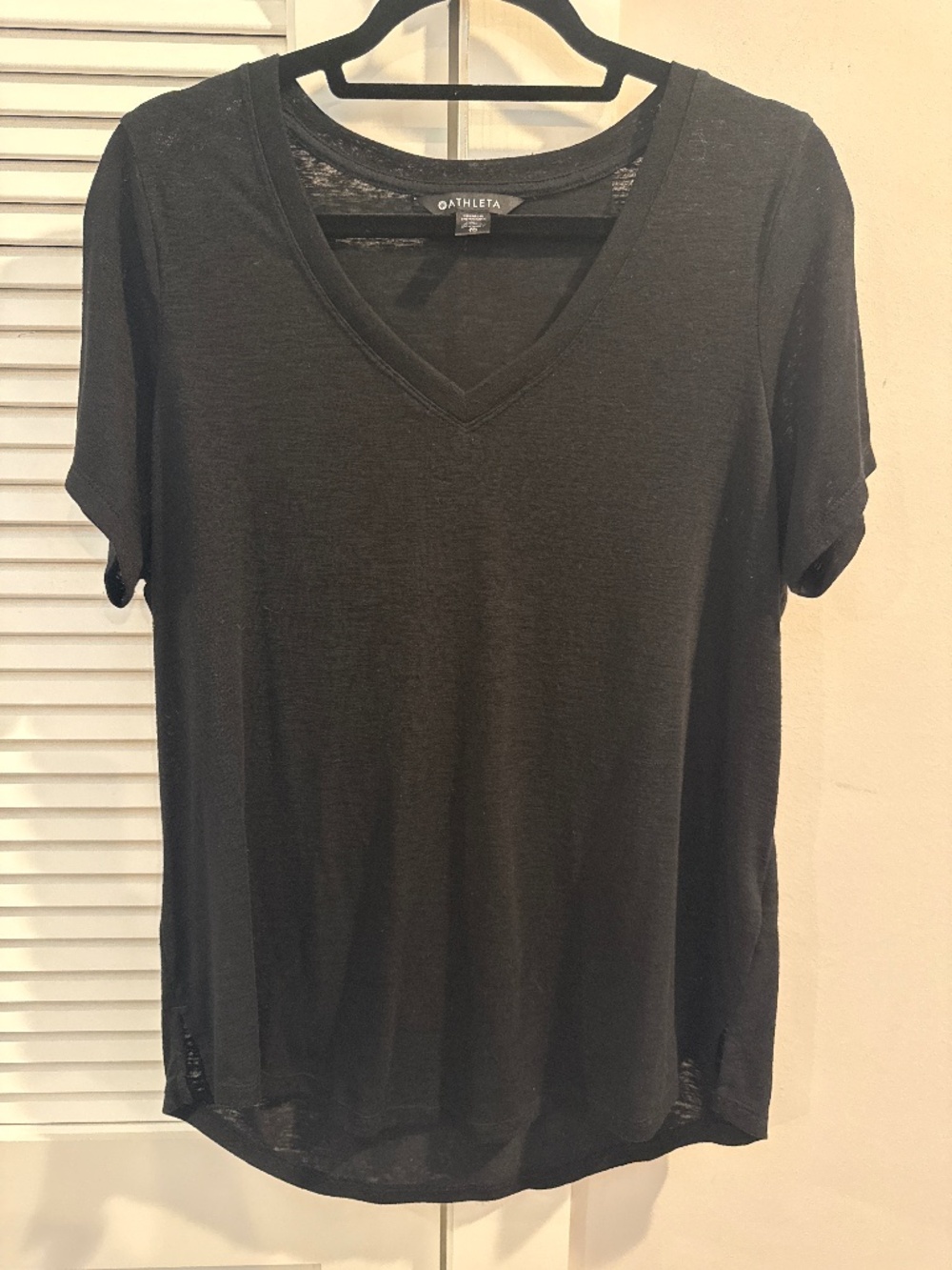Athleta slub fabric tshirt